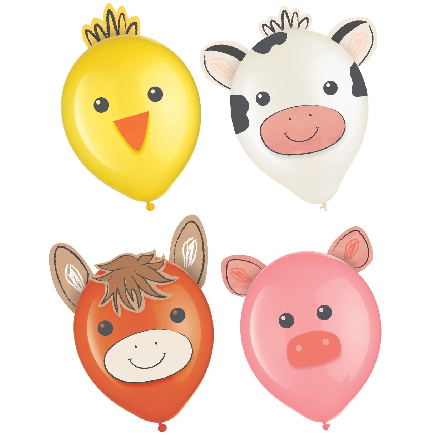 Barnyard Birthday Latex Balloon Decorating Kit