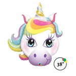 Anagram 38" Magical Unicorn Shape Balloon