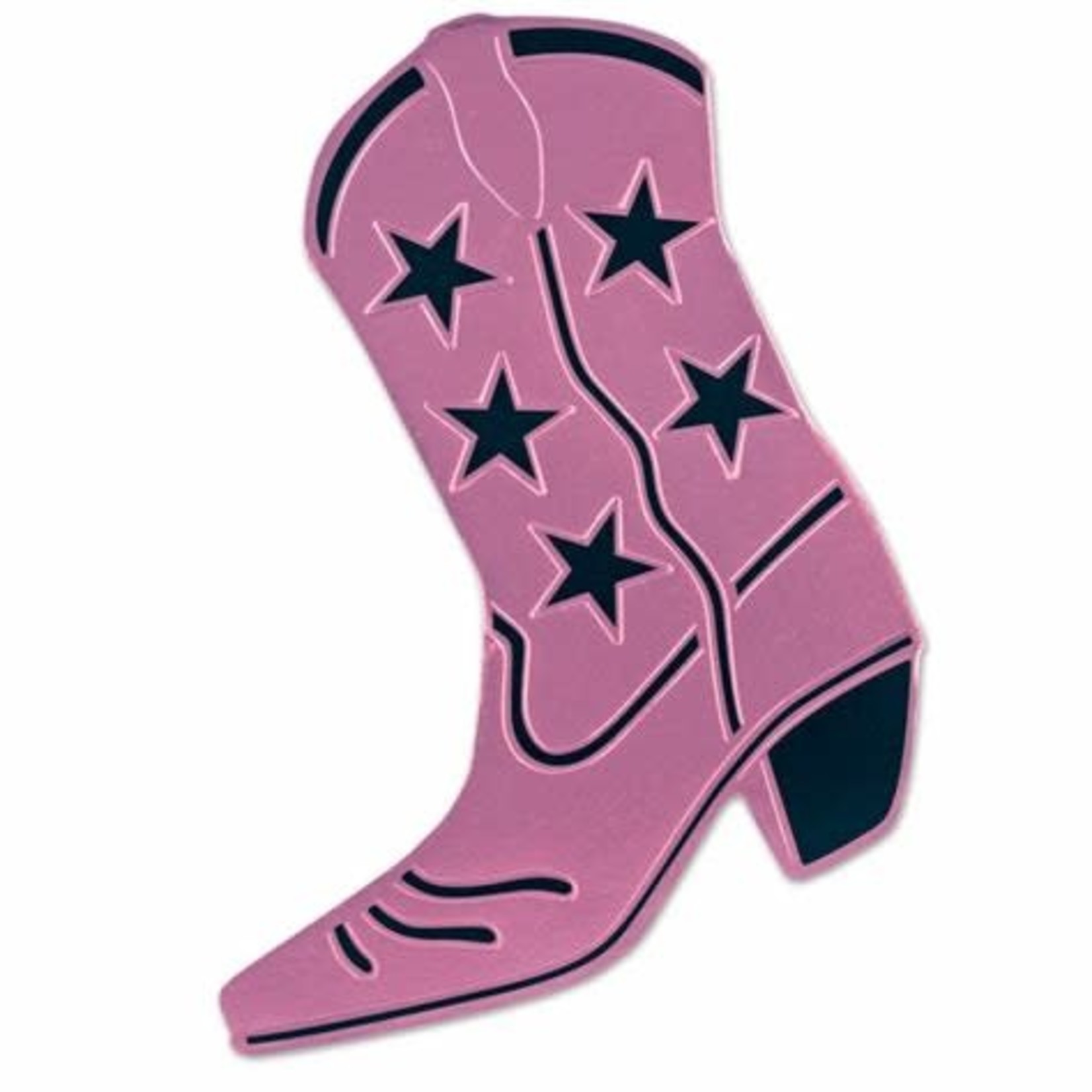 Pink Cowgirl Boot Decoration