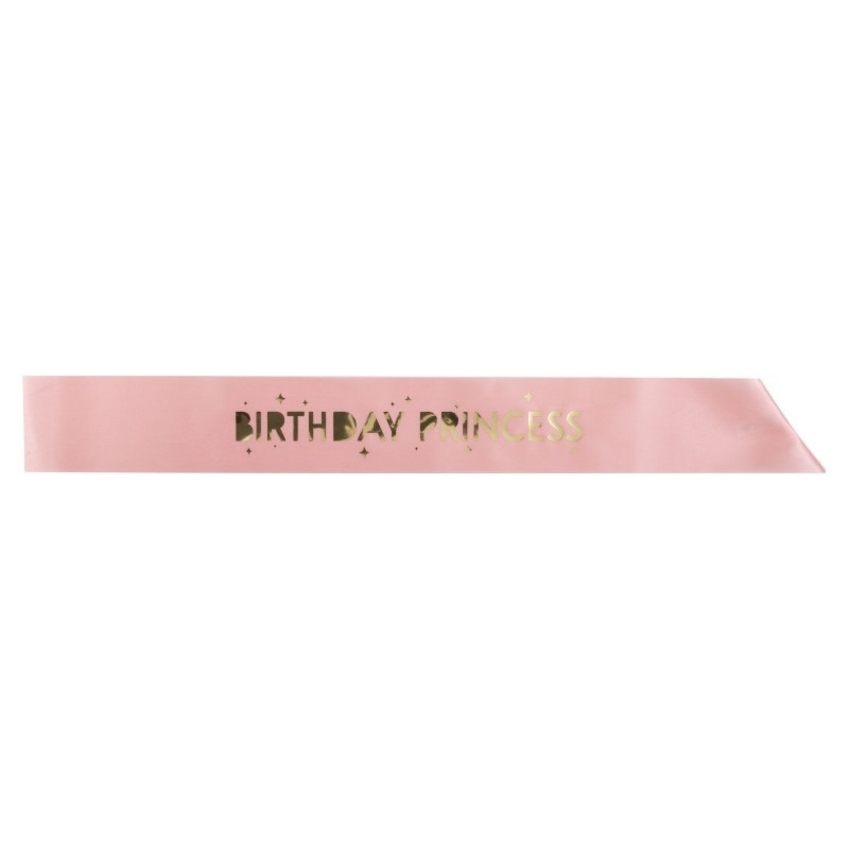 Pink & Gold Disney "Birthday Princess" Party Sash