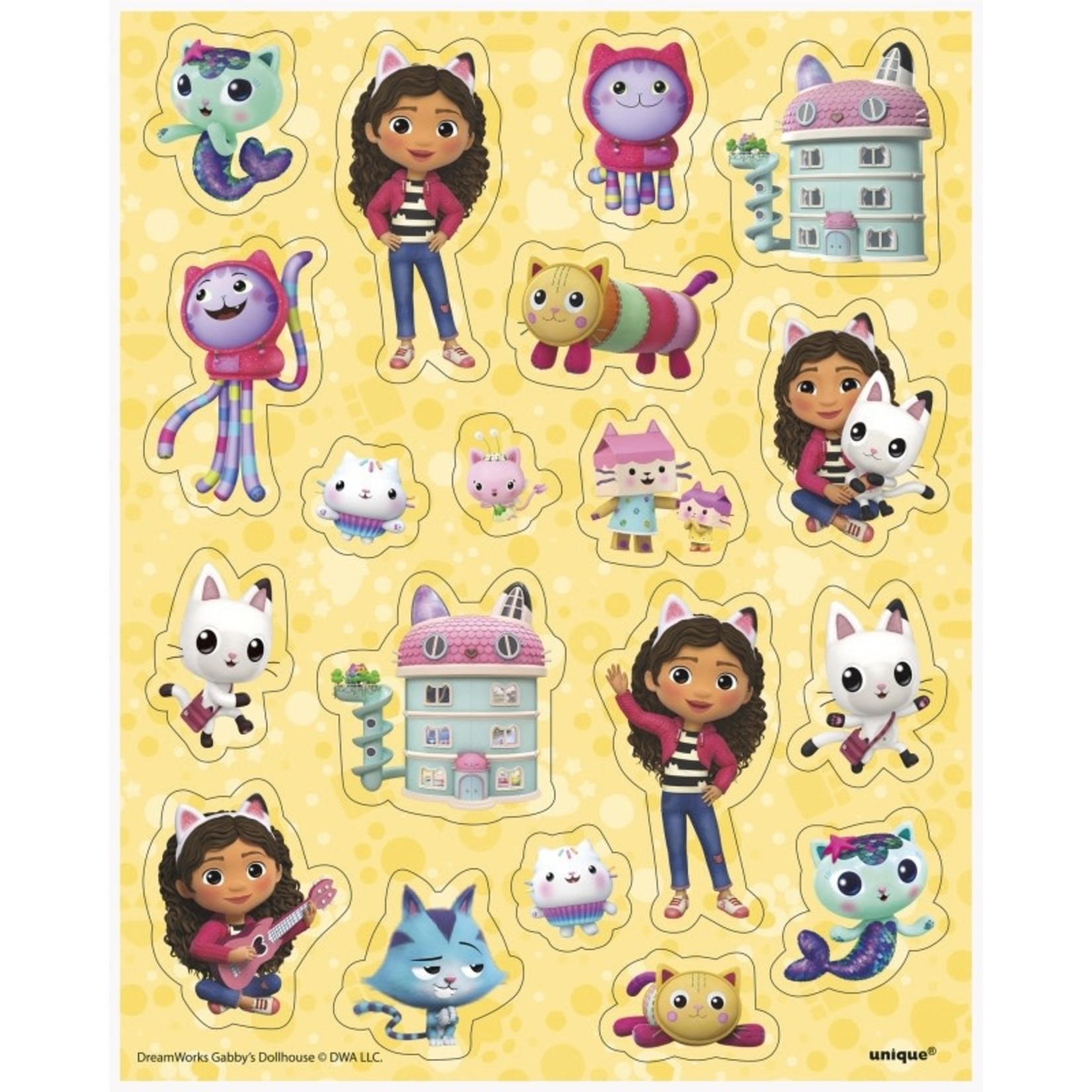 Gabby's Dollhouse Sticker Sheets 4ct