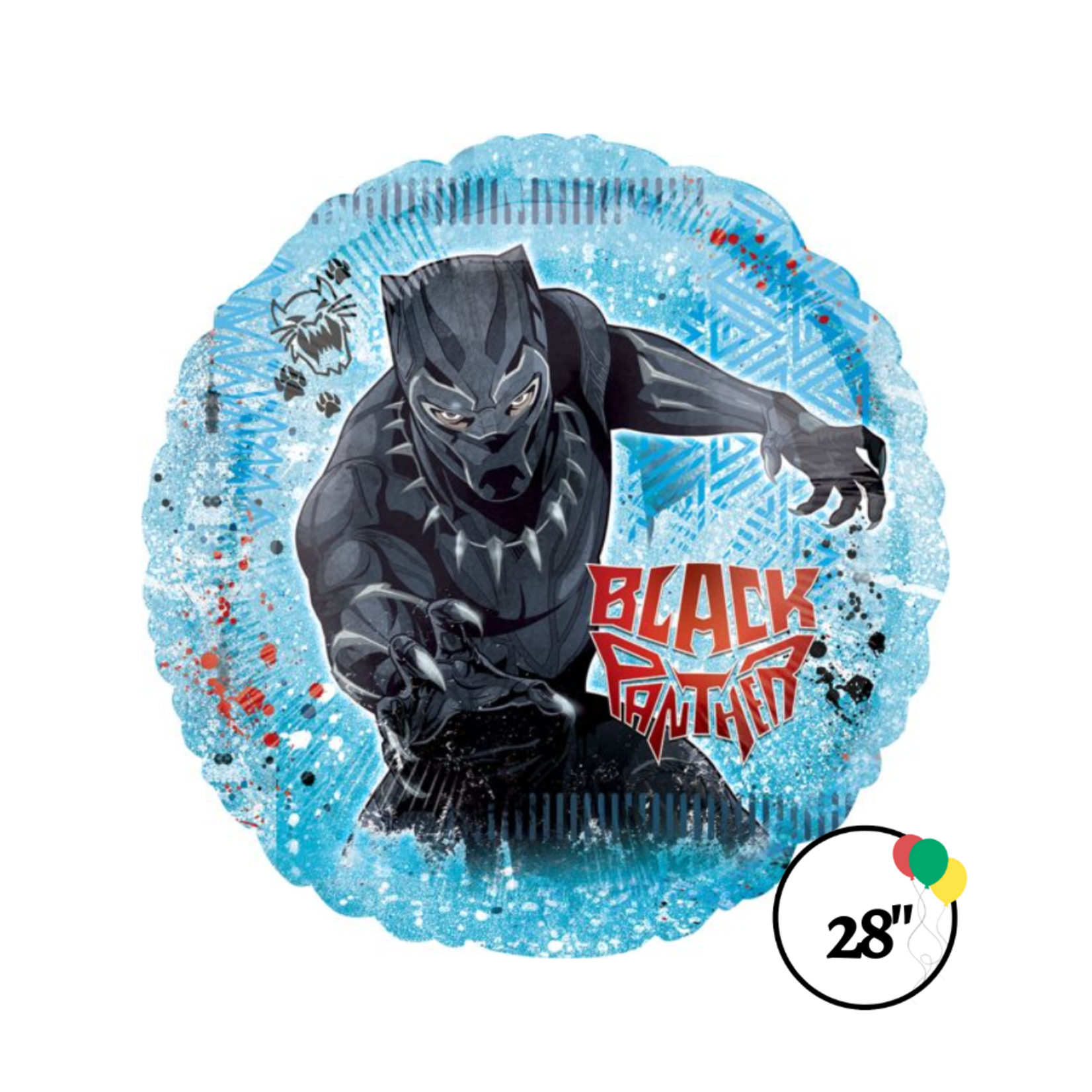 28" Black Panther Balloon