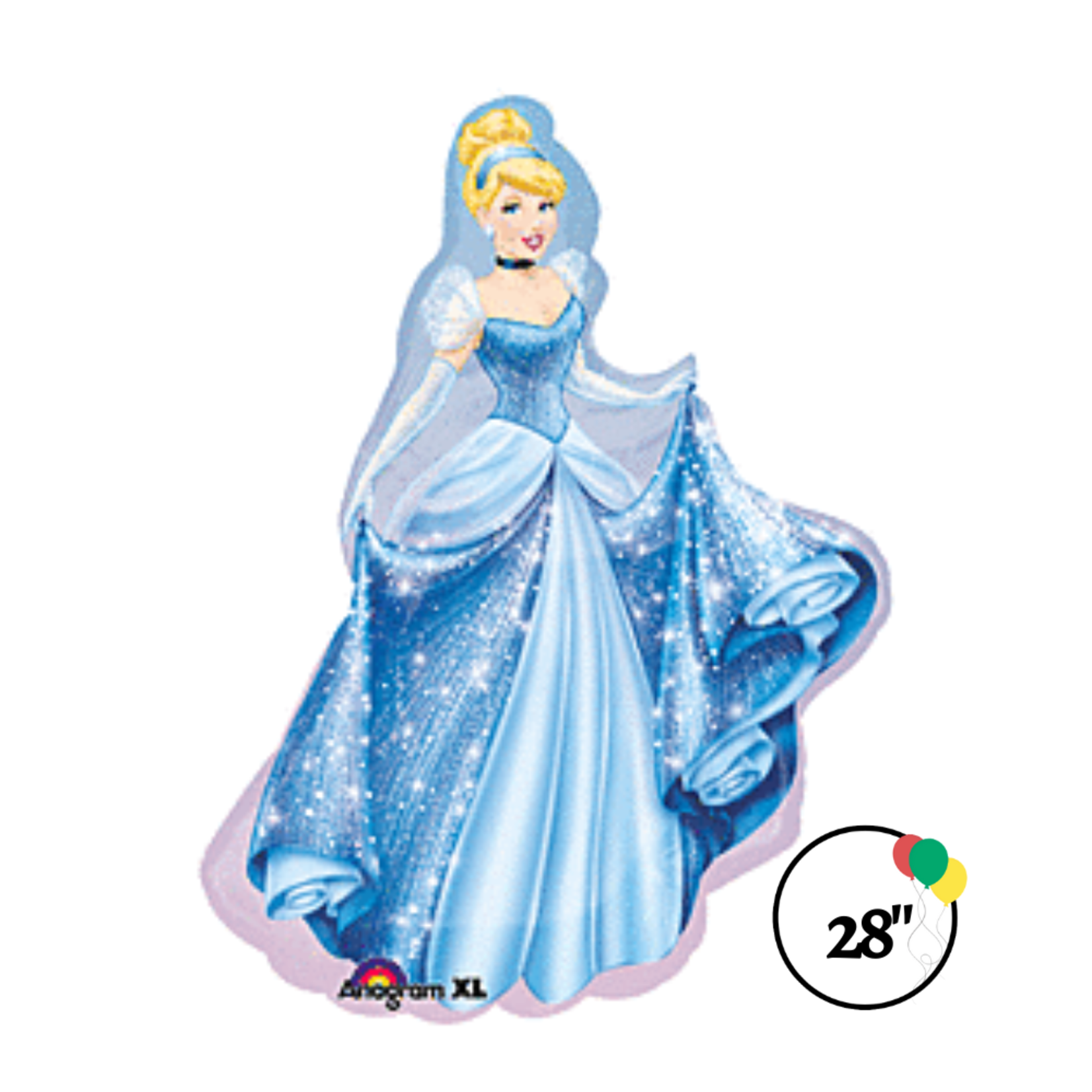 Anagram 28" Cinderella Balloon