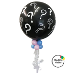 Gender Reveal Confetti Balloon Helium Inflate