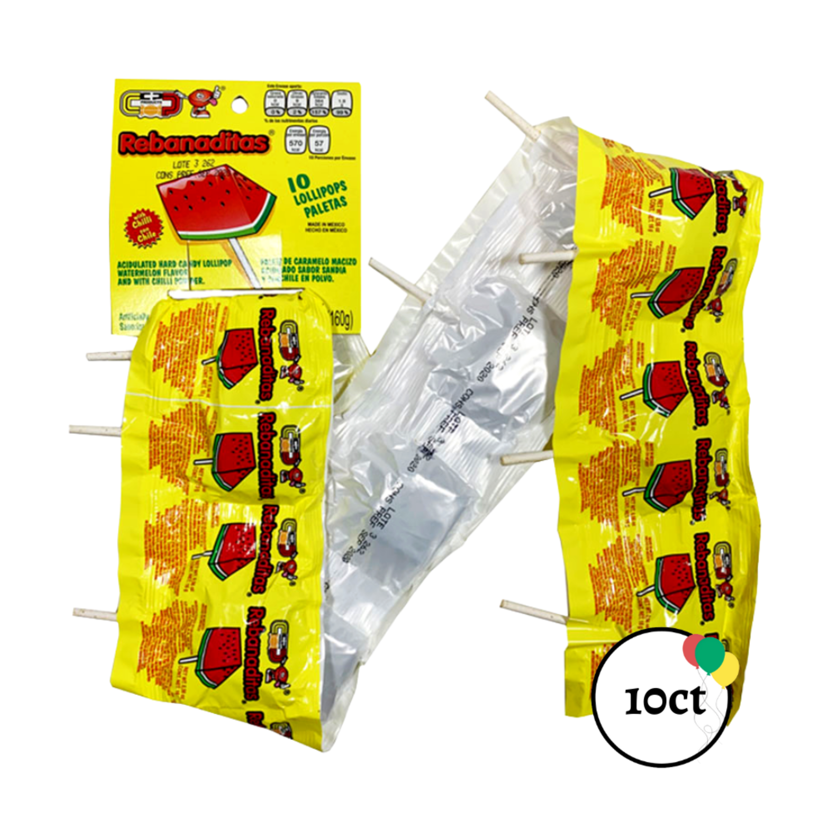 Rebanaditas Strip 10ct