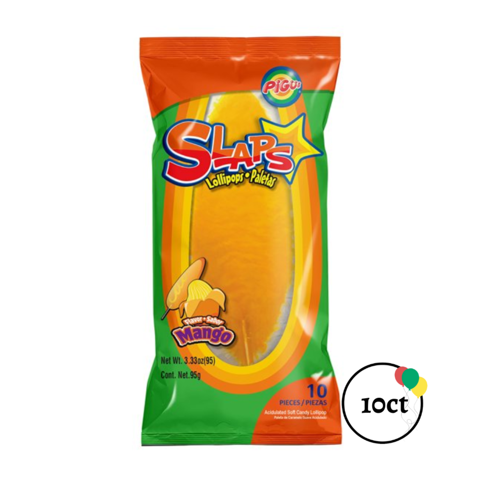Pigui Slaps 10ct Mango