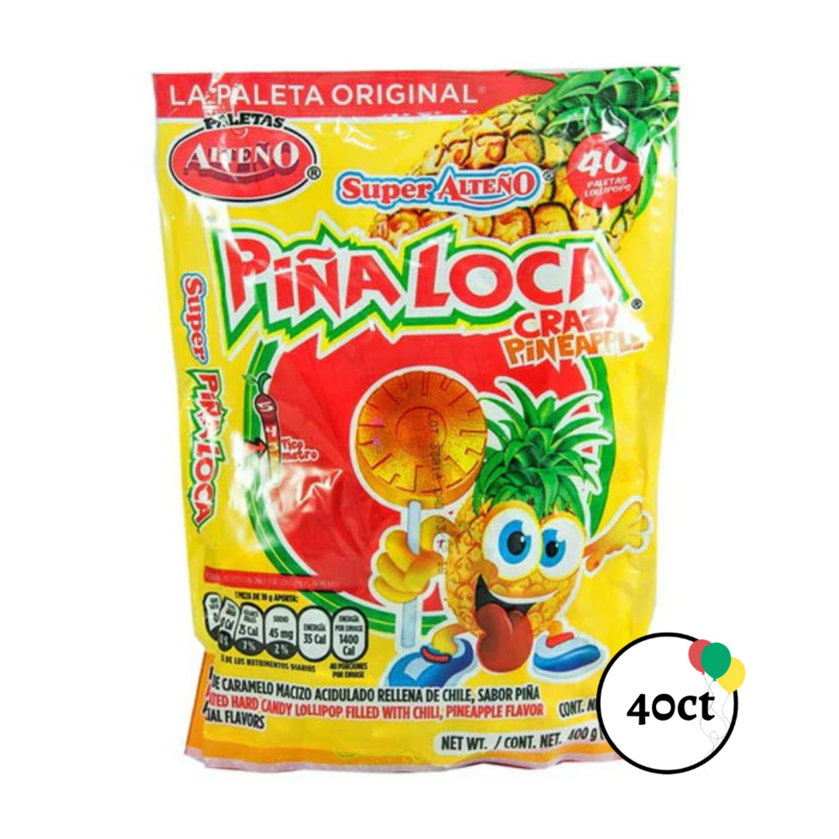 Alteno Super Alteño Paleta Piña Loca