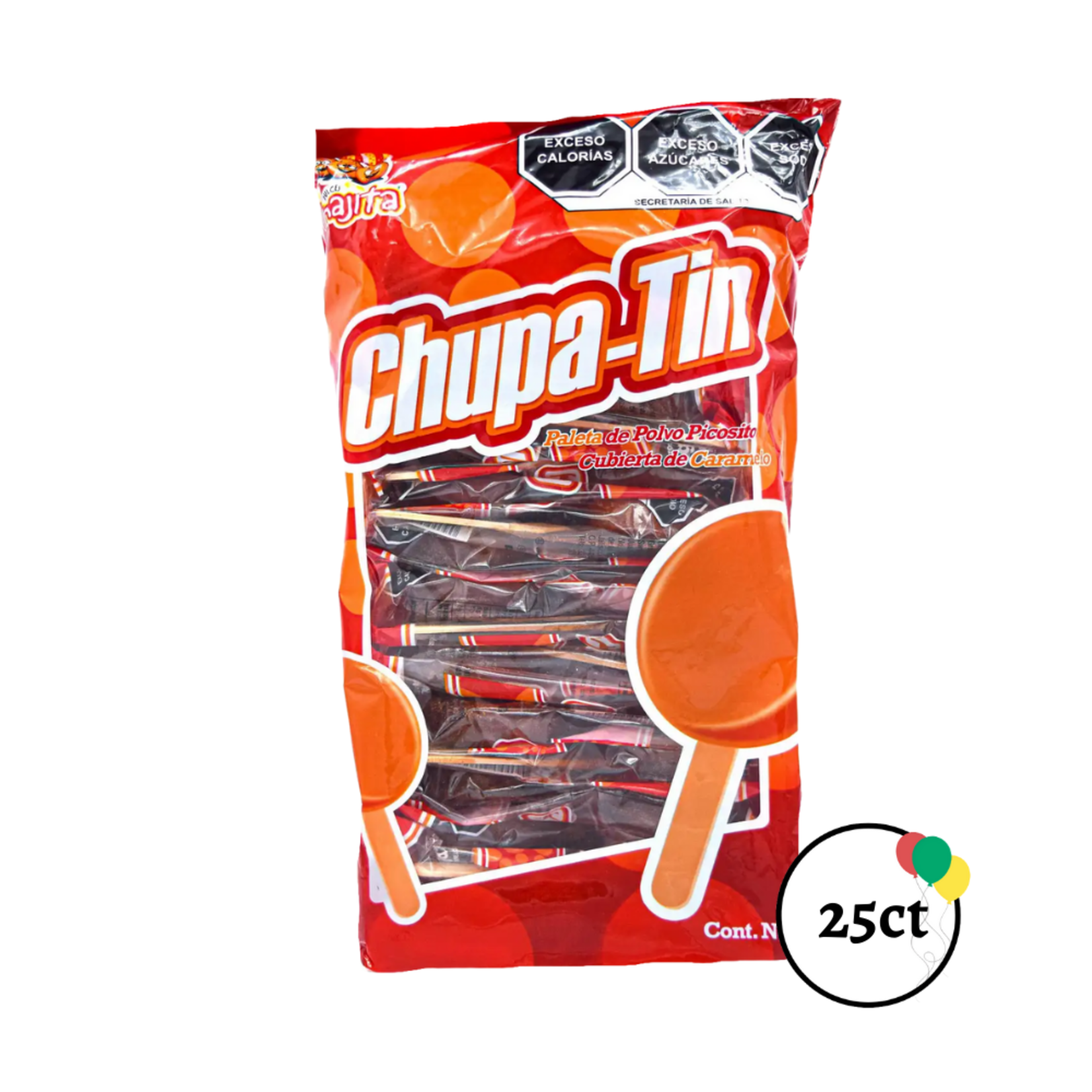 Tinajita Chupa-Tin Chile 25ct