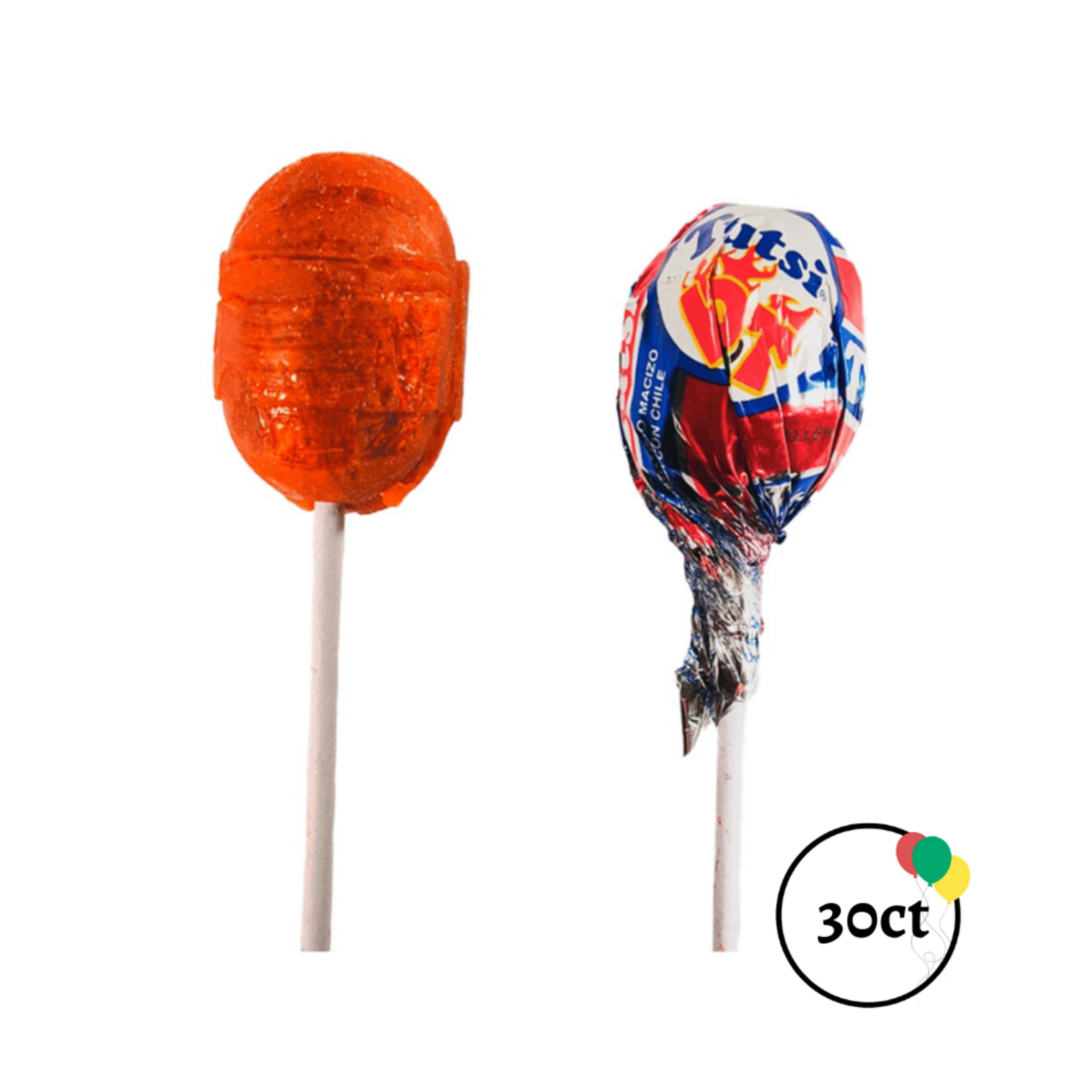 Tutsi Tutsi Hot Lollipop 30ct