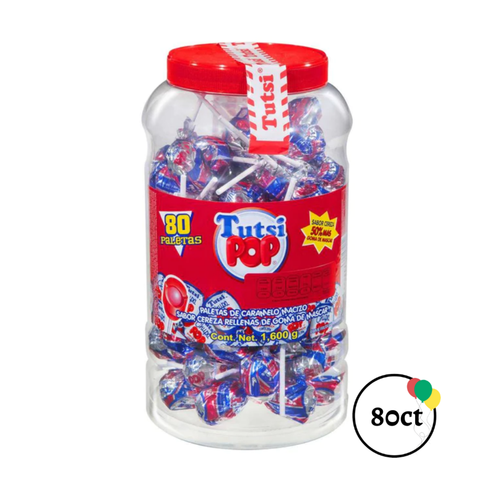 Tutsi Pop 80ct Pop Jar