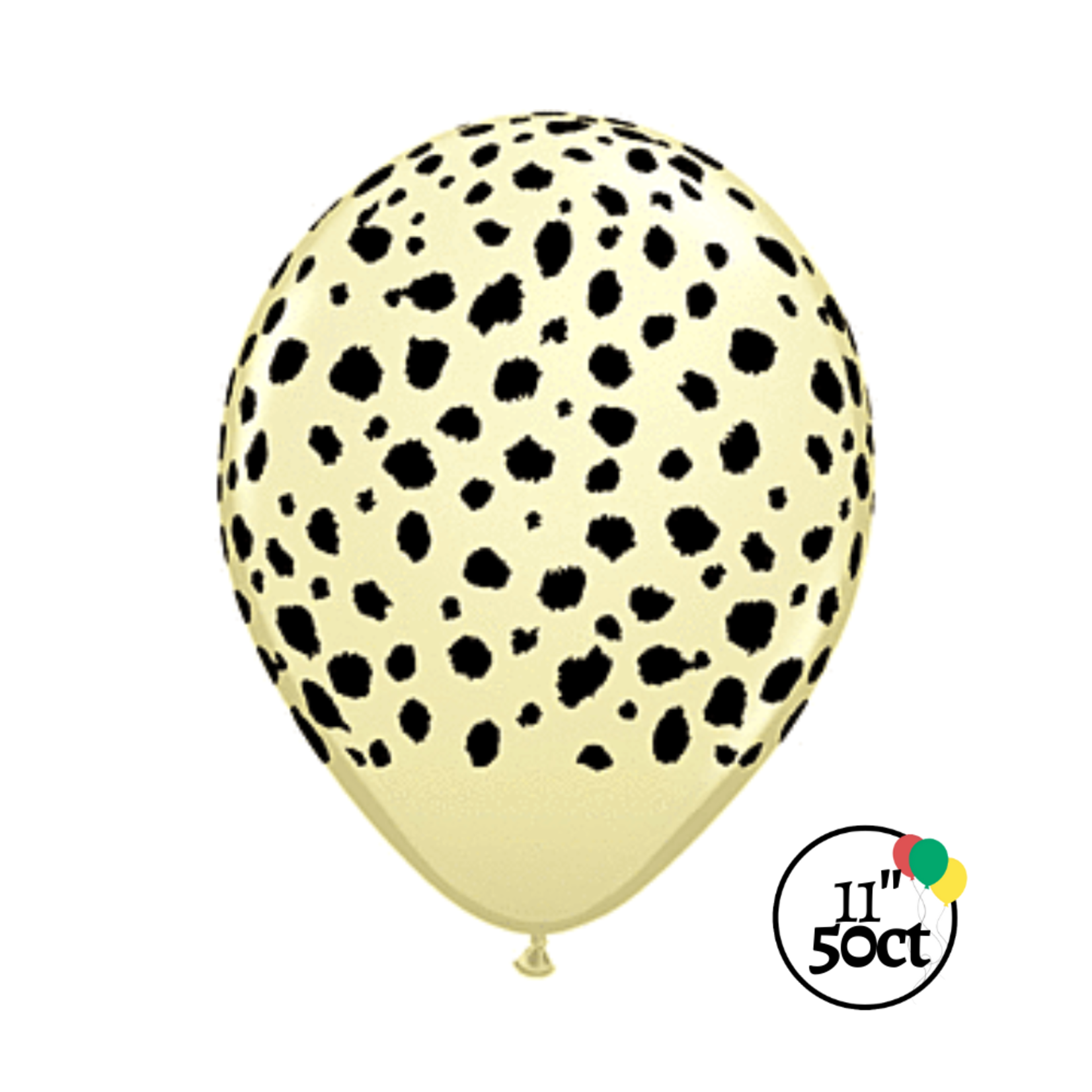 Qualatex Qualatex Cheetah Spots Balloons 11" 50ct
