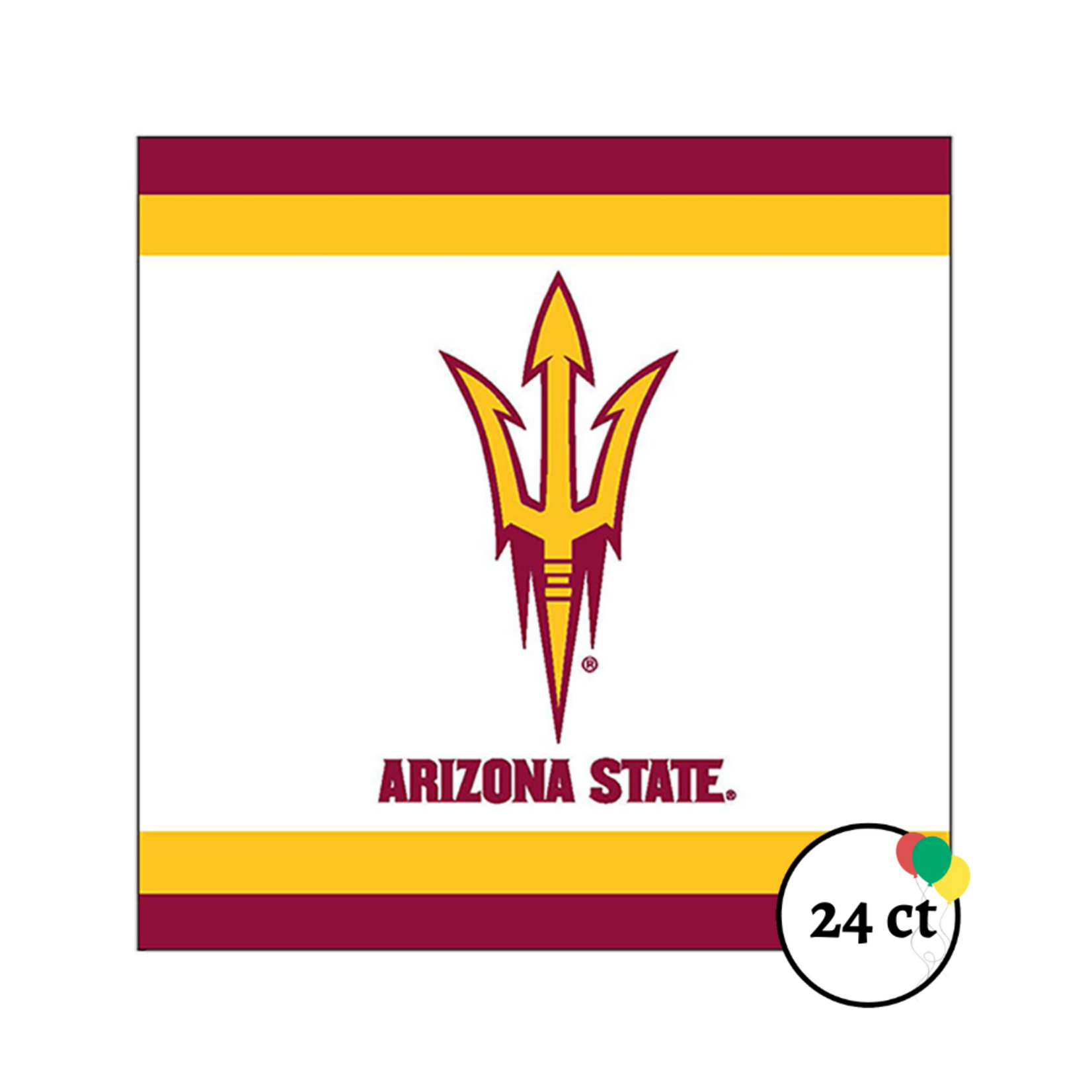 Arizona State University Beverage Napkins 24ct
