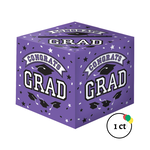 Graduation Card Holder Box - Purple