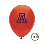 11" University of Arizona Latex Balloons
