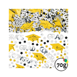 Yellow Graduation Confetti