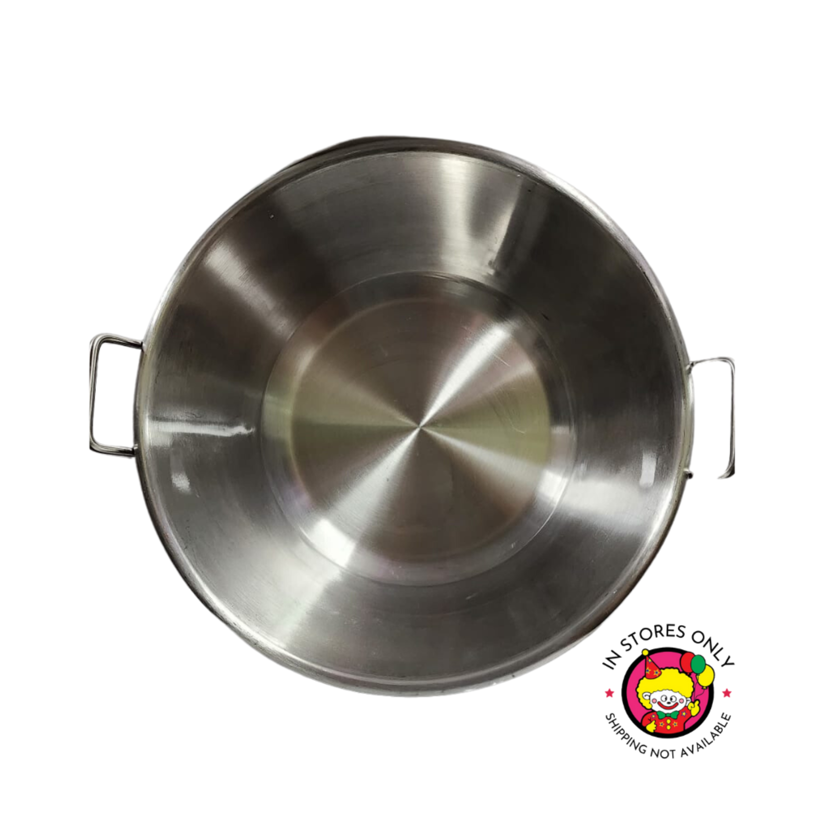50cm Wide Mouth Stainless Steel Cazo