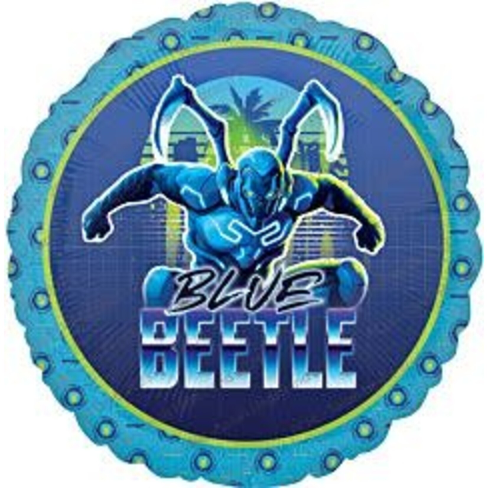 17" Blue Beetle Balloon