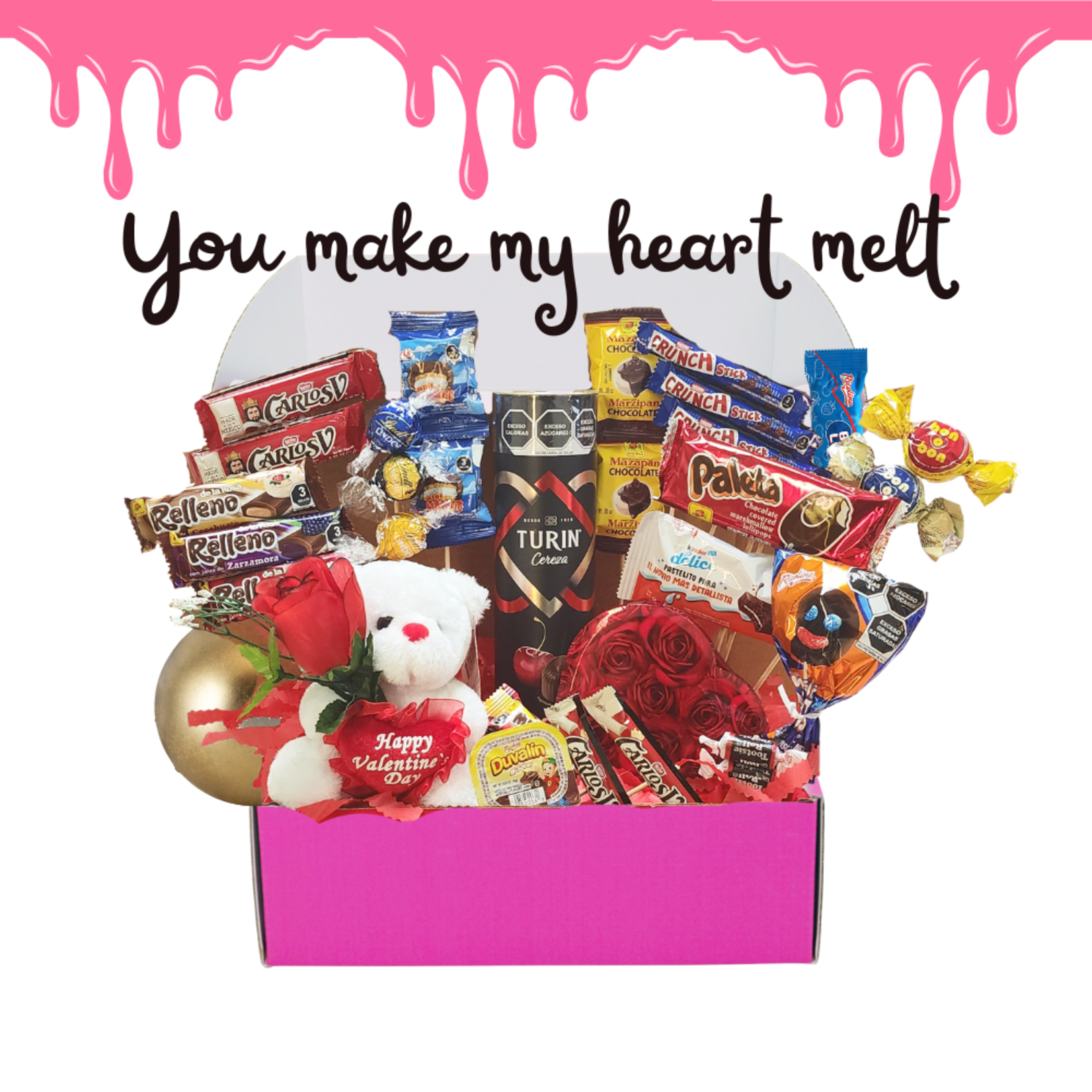 You Make My Heart Melt - Chocolate Gift Box