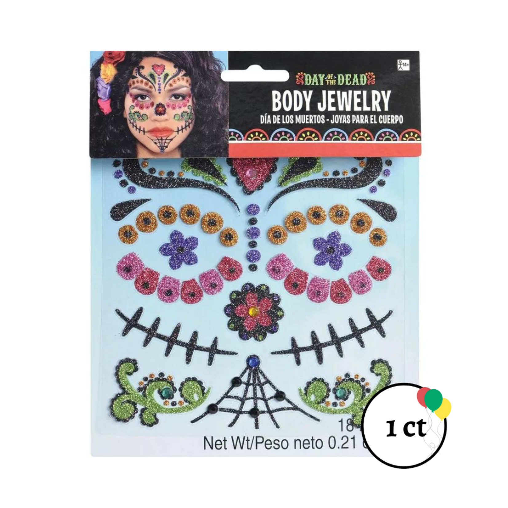 Day Of Dead Catrina Face Jewlery