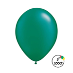Qualatex Qualatex Pearl Emerald Green 5" 100CT Balloon