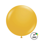 Tuftex 17" Tuftex Mustard 50ct Balloon
