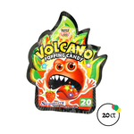 Volcano Popping Candy Strawberry 20ct