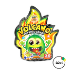 Volcano Popping Candy Green Apple 20ct