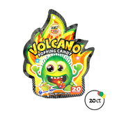 Volcano Popping Candy Green Apple 20ct - Valentina's Party World
