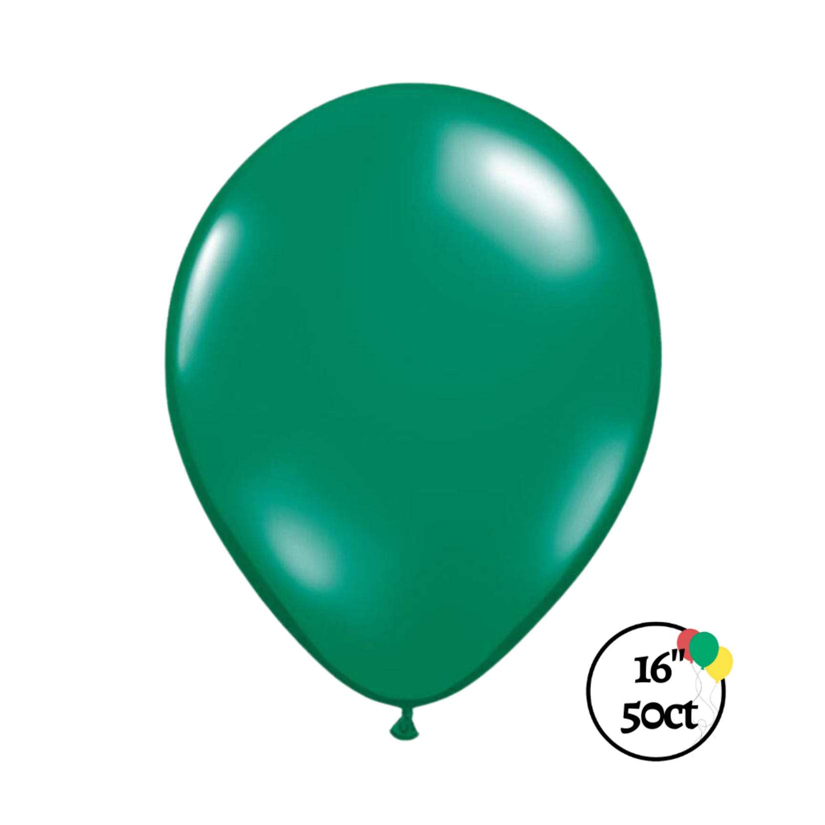 Qualatex Qualatex Emerald Green 16" 50ct