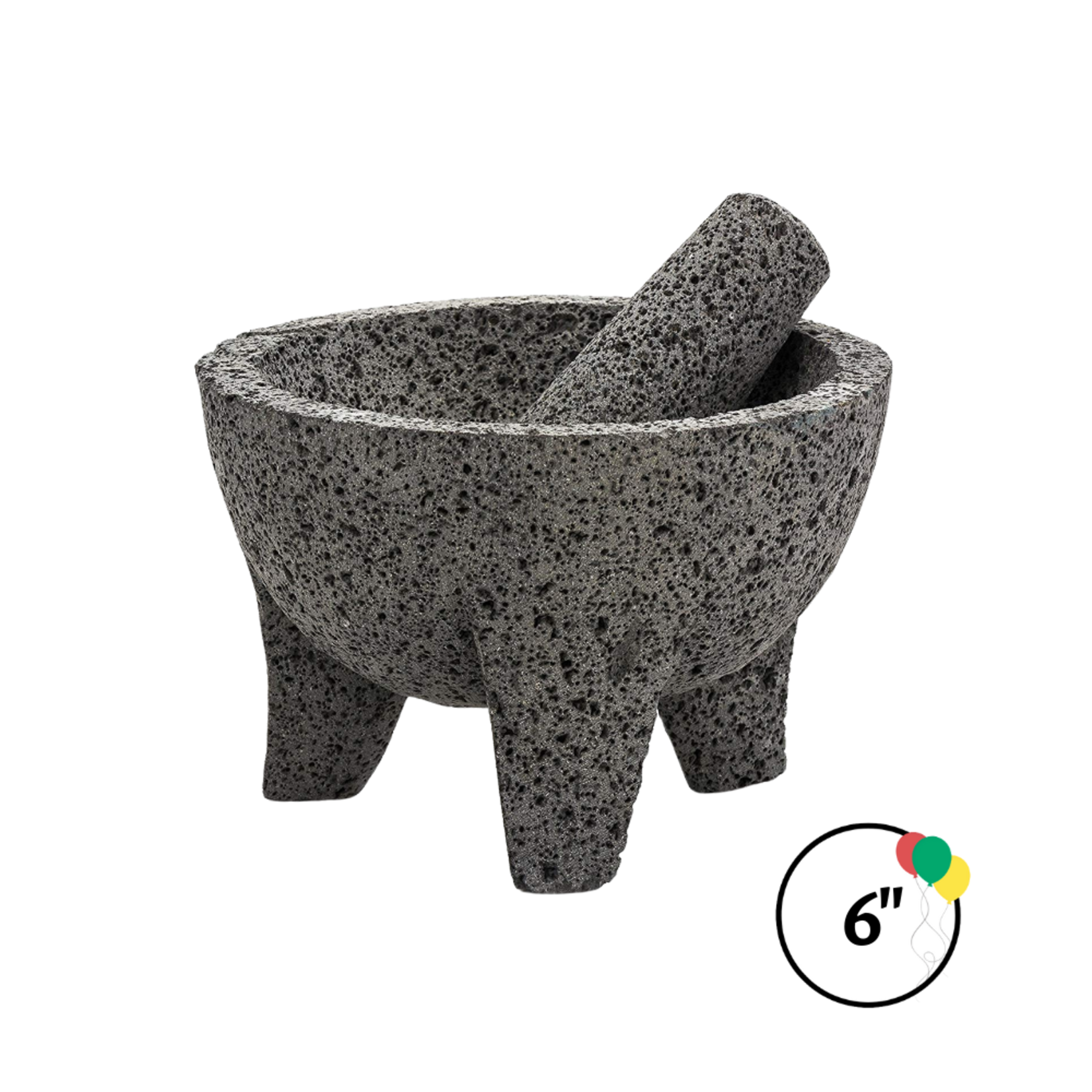 Molcajete De Piedra 6"