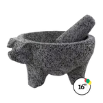 Molcajete de Puerquito 16"