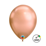 Qualatex Qualatex Chrome Rose Gold 11" 100ct