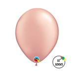 Qualatex Qualatex Rose Gold 11" 100ct