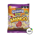 De La Rosa Gummy Pop 55ct Mango