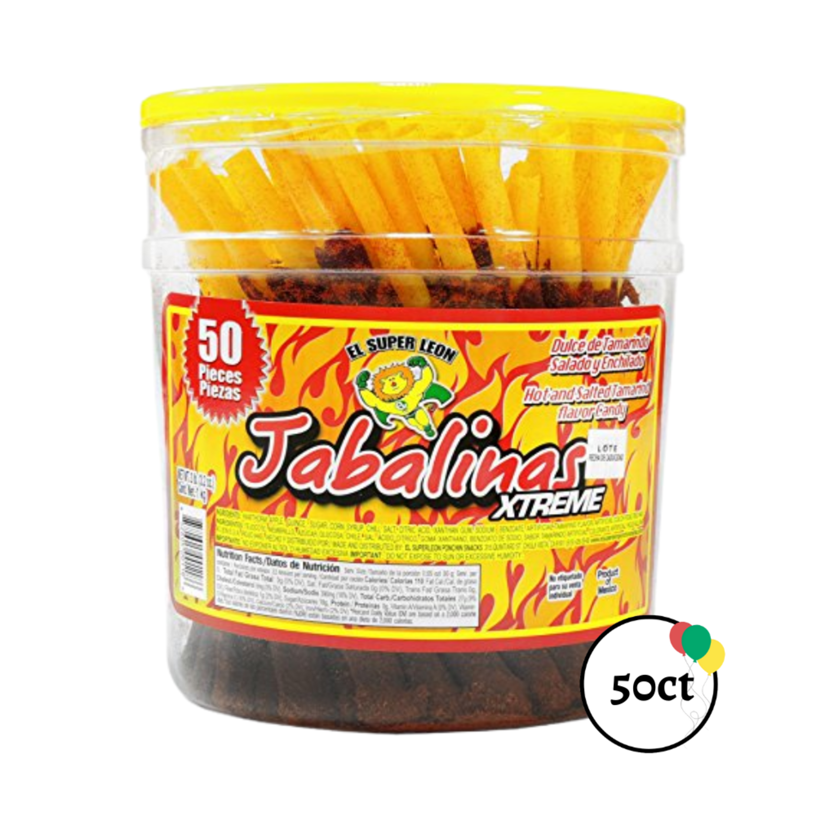 El Super Leon Jabalinas Extreme 50ct