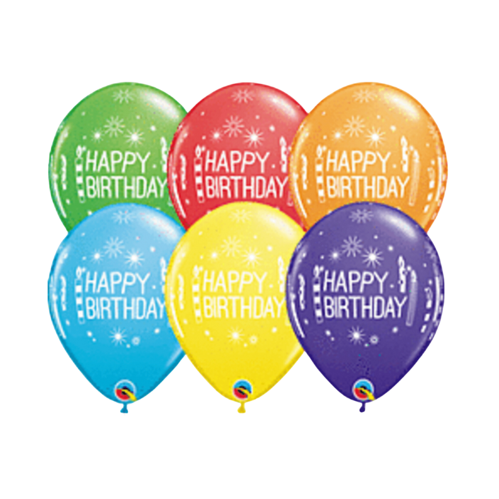 Happy Birthday Large Latex Balloon (Assorted Color)