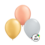 Qualatex Qualatex Metallic Asst 16" 50ct