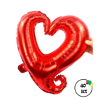 Gemar Red Heart Supershape Balloon