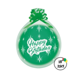 Gemar 18" Gemar Happy Birthday Latex Balloons 25ct.