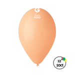 Gemar Gemar 12" Peach 50ct Balloon
