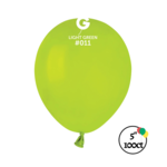 Gemar Gemar 5" Light Green 100ct Balloon