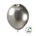 Gemar Gemar 5" Shiny Silver Balloon