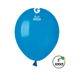 Gemar Gemar 5" Blue 100ct Balloon