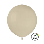 Gemar Gemar 19" Latte 25ct. Balloons