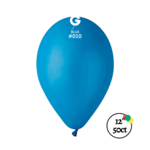 Gemar Gemar 12" Blue 50ct Balloon