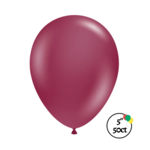 Tuftex 5" Tuftex Sangria 50ct Balloon