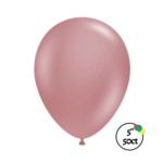 Tuftex 5" Tuftex Canyon Rose Balloon 50ct