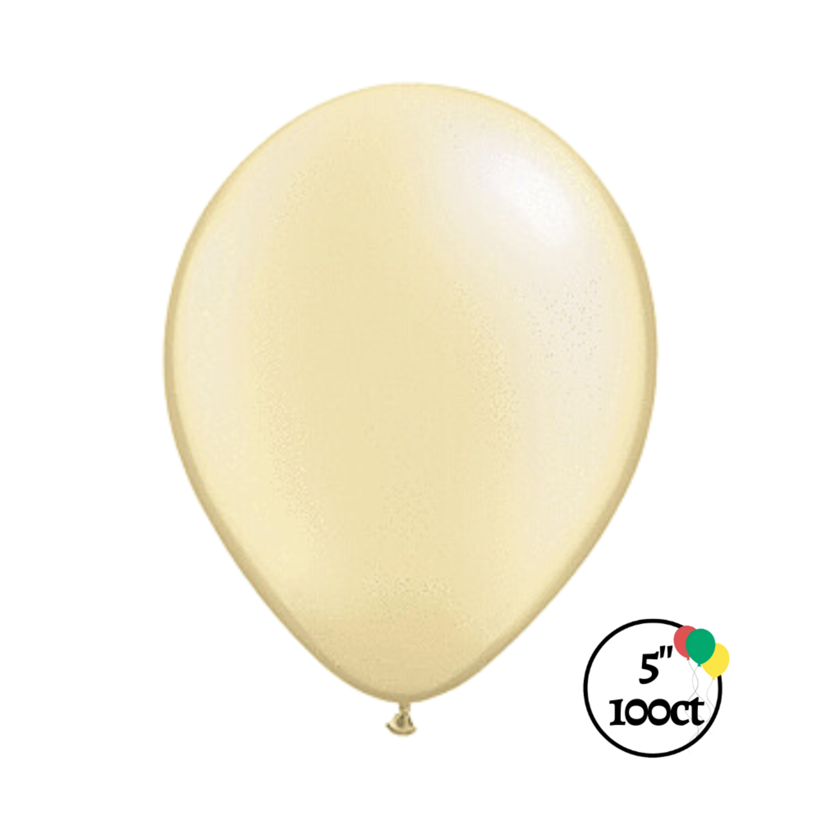Qualatex Qualatex Pearl Ivory 5" 100ct