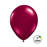 Qualatex Qualatex Sparkling Burgundy 9" 100ct