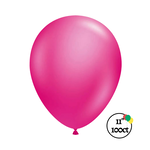 Tuftex 11" Tuftex Metallic Fuchsia 100ct